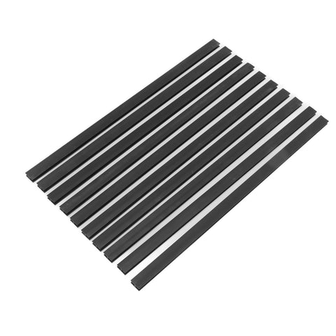 Coffee Capsule Strip Storage Organizing Wall Mounted Coffee Pod Holder Strip for Counter Kitchen Adhesive Magnet Black