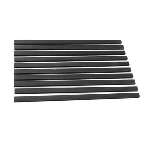 Coffee Capsule Strip Storage Organizing Wall Mounted Coffee Pod Holder Strip for Counter Kitchen Adhesive Magnet Black