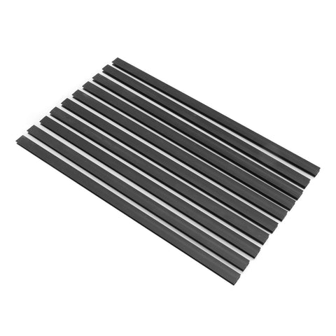 Coffee Capsule Strip Storage Organizing Wall Mounted Coffee Pod Holder Strip for Counter Kitchen Adhesive Magnet Black