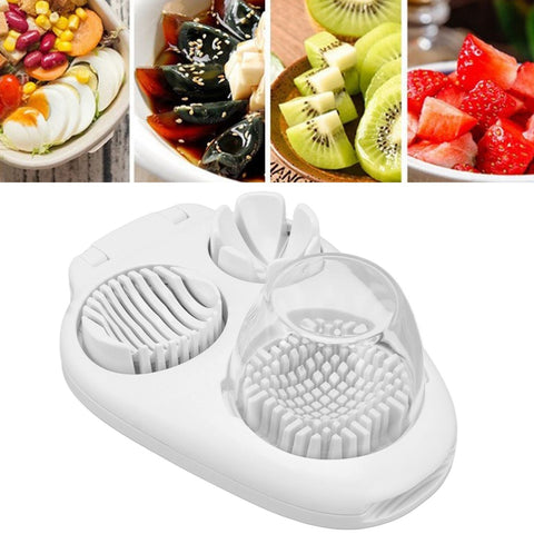 Egg Dicer 3 Slicing Modes Hard Boiled Egg Cutter Kitchen Cutter for Decoration Salad Sandwich