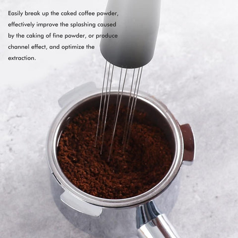 Coffee Needle Distributor Stainless Steel Espresso Needle Stirrer Barista Accessories
