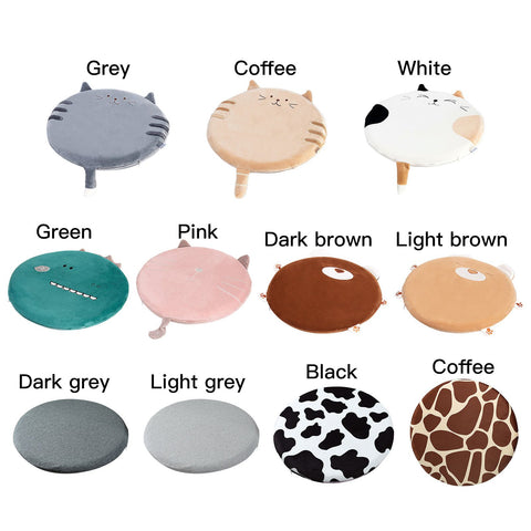 Tatami Cushion Japanese Chair Cushion Memory Foam Round Office Cushion for Bedroom Living Room Office
