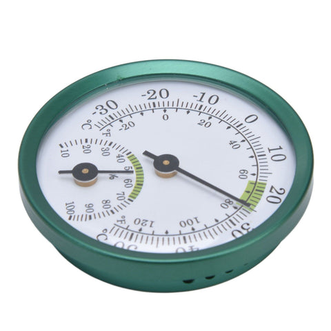 Temperature Humidity Meter Mini Wall Hanging Thin Transparent Dial Large Screen Temperature Humidity Tester