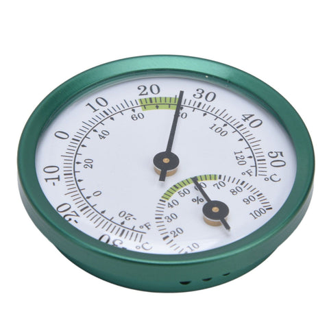 Temperature Humidity Meter Mini Wall Hanging Thin Transparent Dial Large Screen Temperature Humidity Tester