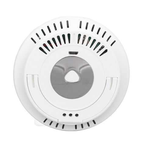 Air Quality Monitor Real Time Intelligent Color Screen Display USB Charging Portable Digital Air Quality Detector 5VWhite