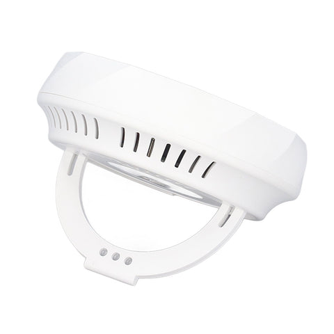 Air Quality Monitor Real Time Intelligent Color Screen Display USB Charging Portable Digital Air Quality Detector 5VWhite