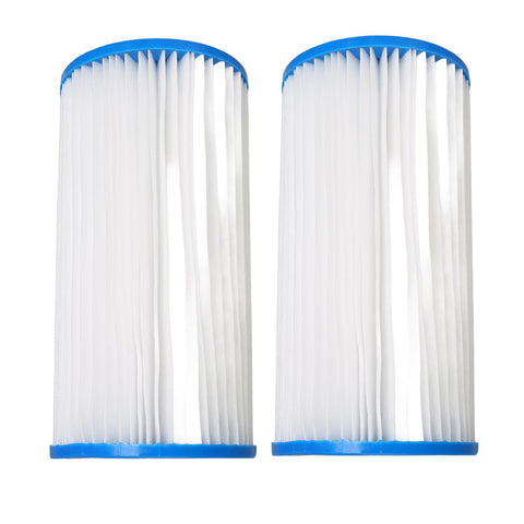 2Pcs Pool Filter Cartridge Filter Element Replacement for Hot Tubs Spas Children's Swimming Pools