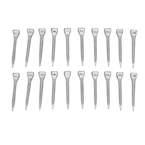 250 Pcs Horseshoe Nails High Tensile Strength Good Elasticity Accurately Crafted Steel Horse Shoes Nails FJ0RACE
