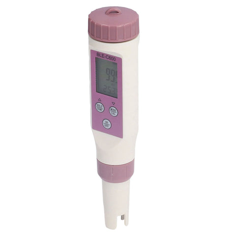 7 in 1 Bluetooth Water Quality Tester Automatically Save Data PH EC ORP Waterproof Salinity Meter for Water Fish Tank