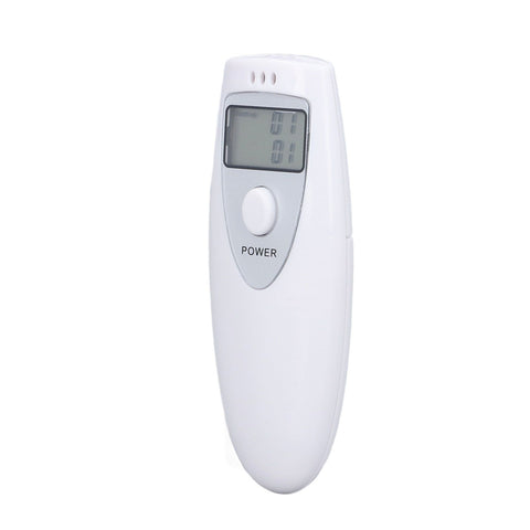 Portable Alcohol Tester Accurate Breath Alcohol Tester ABS Alcoholic Tester White
