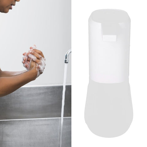600ml Soap Dispenser Large Capacity Induction Electric Automatic Soap Dispenser for Home BathroomWhite Spray Type