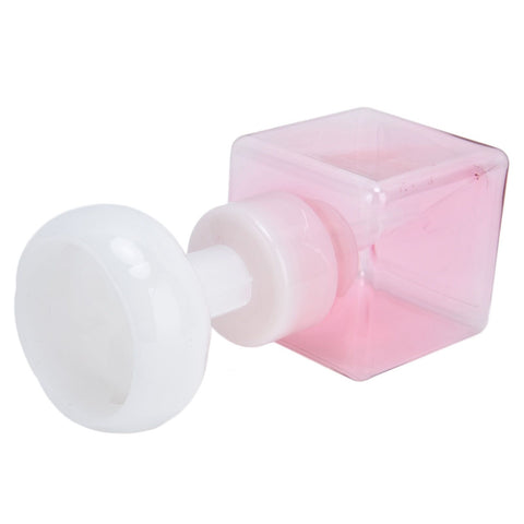 250ml Foaming Bottle PETG Plastic Flower Foam Dispenser Square Bottles for Cosmetic PackagingTransparent Powder