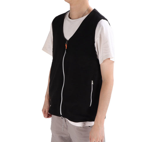 Electric Heating Vest Temperature Adjustable Washable USB Power Supply Heated Waistcoat for Outdoor Hiking CampingM