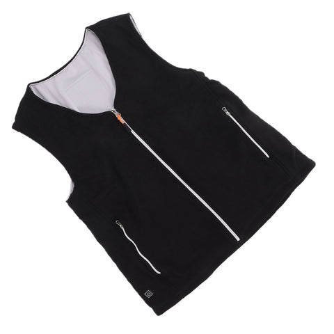 Electric Heating Vest Temperature Adjustable Washable USB Power Supply Heated Waistcoat for Outdoor Hiking CampingL