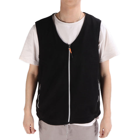 Electric Heating Vest Temperature Adjustable Washable USB Power Supply Heated Waistcoat for Outdoor Hiking CampingL