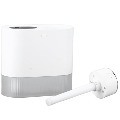 450ml Mini USB Humidifier High Capacity Double Spray Humidifier with Light for Bedroom OfficeWhite
