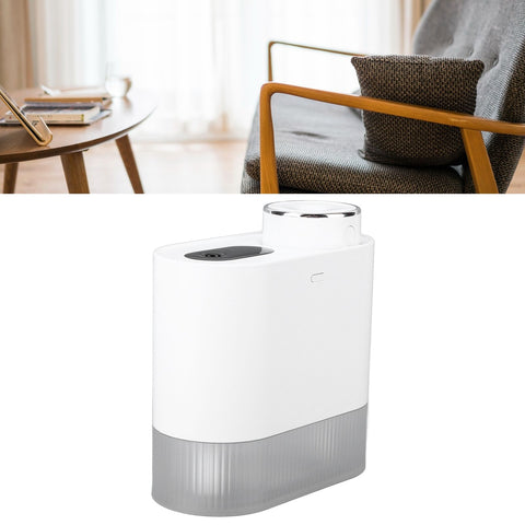 450ml Mini USB Humidifier High Capacity Double Spray Humidifier with Light for Bedroom OfficeWhite