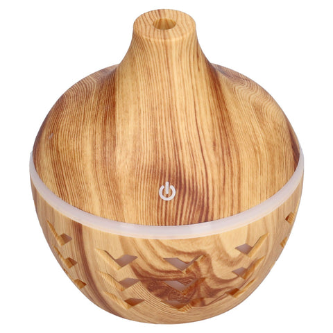 300ml Wood Grain Aroma Diffuser USB Air Purification Aromatherapy Humidifier for Home