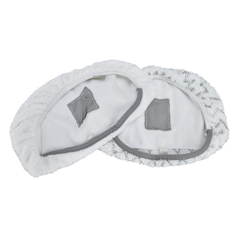 2Pcs Microfiber Mop Cloth Detachable Mop Replacement Pad Fit for Bissell 1940 Steam Mop