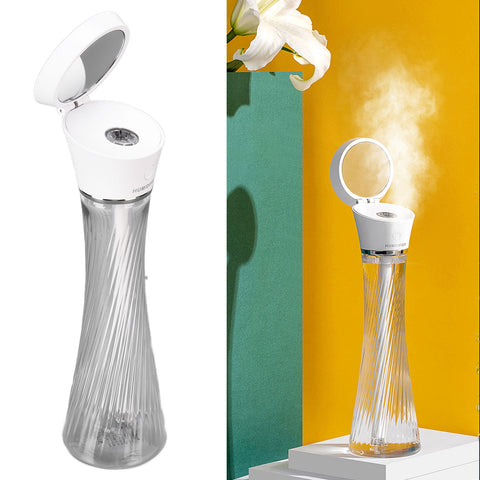 250ml Mini Humidifier Wireless Portable USB Charging Humidifier with Colorful LED Light