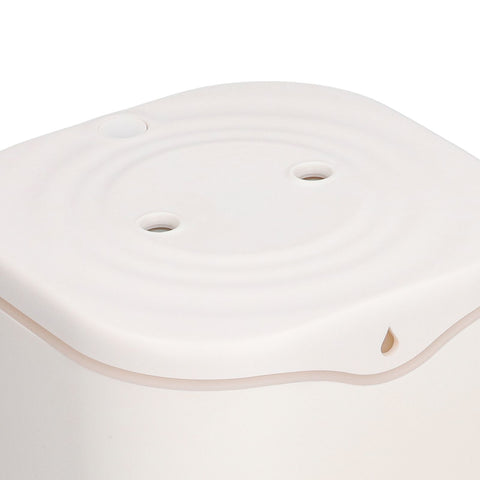Double Spray Air Humidifier 2L Mini Silent Aroma Diffuser USB Powered for Home Bedroom Office White