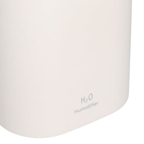 Double Spray Air Humidifier 2L Mini Silent Aroma Diffuser USB Powered for Home Bedroom Office White