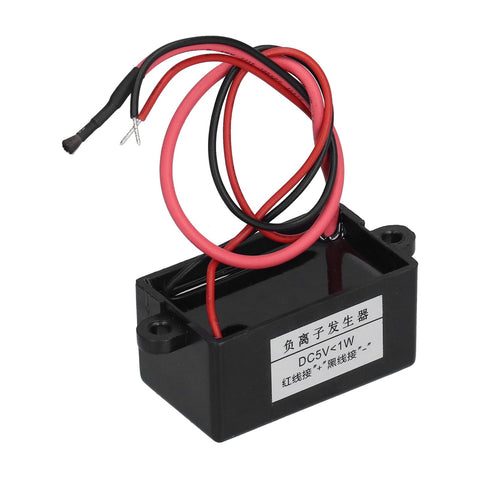 Negative Ion Generator Mini Air Purifier Black Ionizer Generator Module for Water Dispenser DC5V