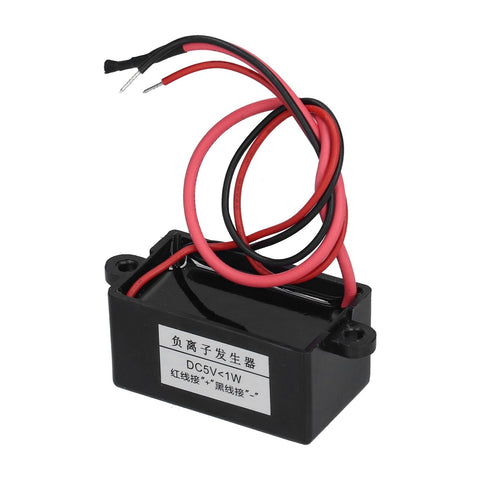 Negative Ion Generator Mini Air Purifier Black Ionizer Generator Module for Water Dispenser DC5V