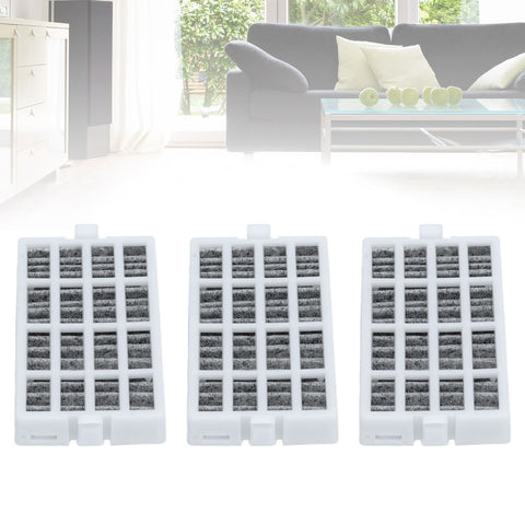3PCS Refrigerator Air Filter Fridge Filter Screen Replacement for W10311524 AIR1 RAF1180