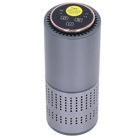 Car Air Purifier Home Car USB Power Supply Odor Removal Purple Light Negative Ion Air Purifier Freshener