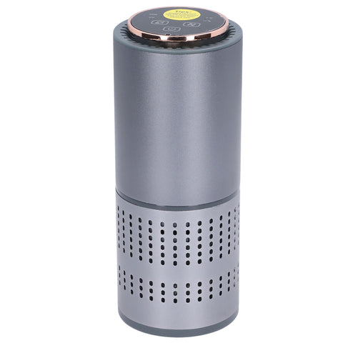 Car Air Purifier Home Car USB Power Supply Odor Removal Purple Light Negative Ion Air Purifier Freshener