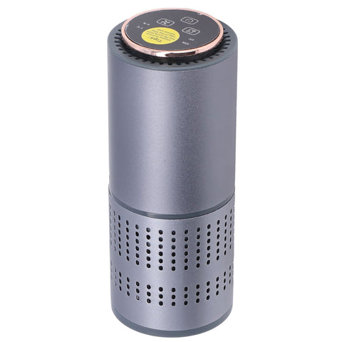 Car Air Purifier Home Car USB Power Supply Odor Removal Purple Light Negative Ion Air Purifier Freshener
