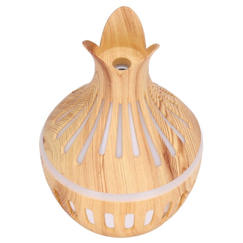 Wood Grain Air Humidifier ABS Aromatherapy Humidifiers for Household USB Charging 300ml