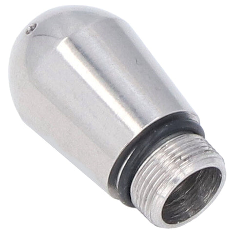 Coffee Machine Steam Nozzle Milk Frother Washable Detachable Stainless Steel Replacement for Bofu3 Holes