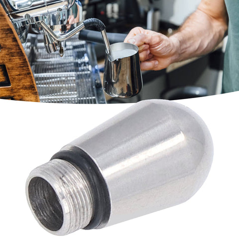 Coffee Machine Steam Nozzle Milk Frother Washable Detachable Stainless Steel Replacement for Bofu3 Holes
