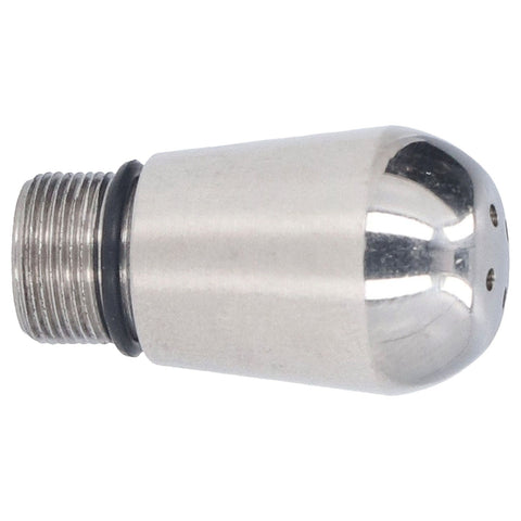 Coffee Machine Steam Nozzle Milk Frother Washable Detachable Stainless Steel Replacement for Bofu4 Holes