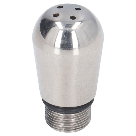 Coffee Machine Steam Nozzle Milk Frother Washable Detachable Stainless Steel Replacement for Bofu4 Holes