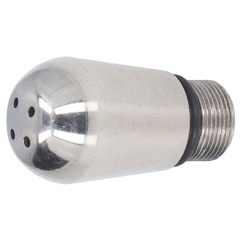 Coffee Machine Steam Nozzle Milk Frother Washable Detachable Stainless Steel Replacement for Bofu4 Holes
