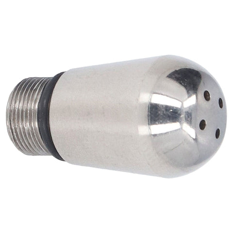 Coffee Machine Steam Nozzle Milk Frother Washable Detachable Stainless Steel Replacement for Bofu4 Holes