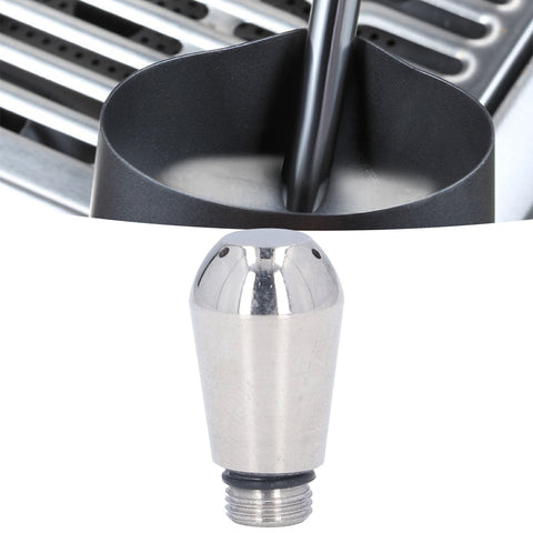 Coffee Machine Steam Nozzle 304 Stainless Steel Multiple Holes Tip Replacement for EXPOBAR3 Holes