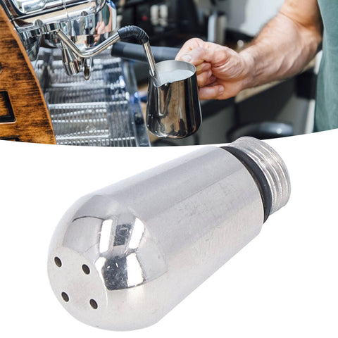 Coffee Machine Steam Nozzle 304 Stainless Steel Multiple Holes Tip Replacement for EXPOBAR4 Holes