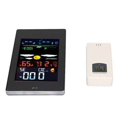 Weather Station Humidity Temperature Monitoring USB Powered Weather Forecast Clock Function Home Weather Station