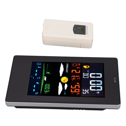 Weather Station Humidity Temperature Monitoring USB Powered Weather Forecast Clock Function Home Weather Station