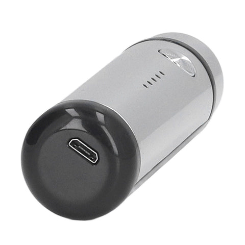 013 Electric Mini Shaver Portable Low Noise Power Display USB Mini Electric Shaver for MenSilver