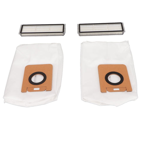 2set Cleaner Filter Dust Bag Set Improving Cleaning Efficiency Replaceable Filter Dust Bag for Dreame L10plus Sweeper