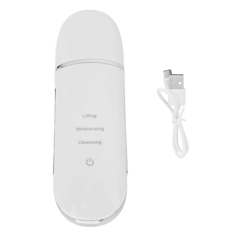 Ultrasonic Skin Scrubber Exfoliator Blackhead Removal Multifunctional Facial Skin Scrubber for Deep Cleansing