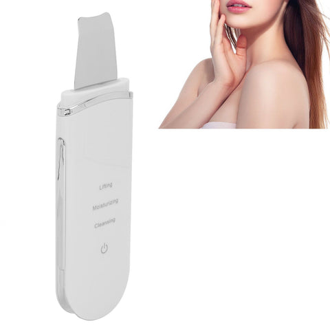 Ultrasonic Skin Scrubber Exfoliator Blackhead Removal Multifunctional Facial Skin Scrubber for Deep Cleansing