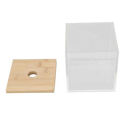 Clear Acrylic Coffee Capsule Holder Box with Lid Storage Box for Coffee Shop for Home