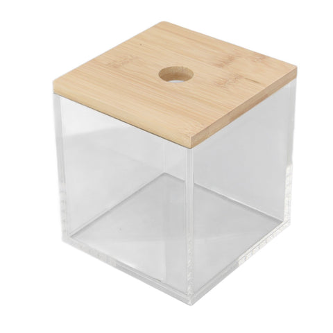 Clear Acrylic Coffee Capsule Holder Box with Lid Storage Box for Coffee Shop for Home