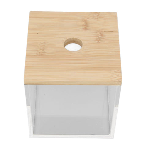 Clear Acrylic Coffee Capsule Holder Box with Lid Storage Box for Coffee Shop for Home